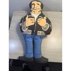 1976 Happy days The Fonz Plush Doll Vintage